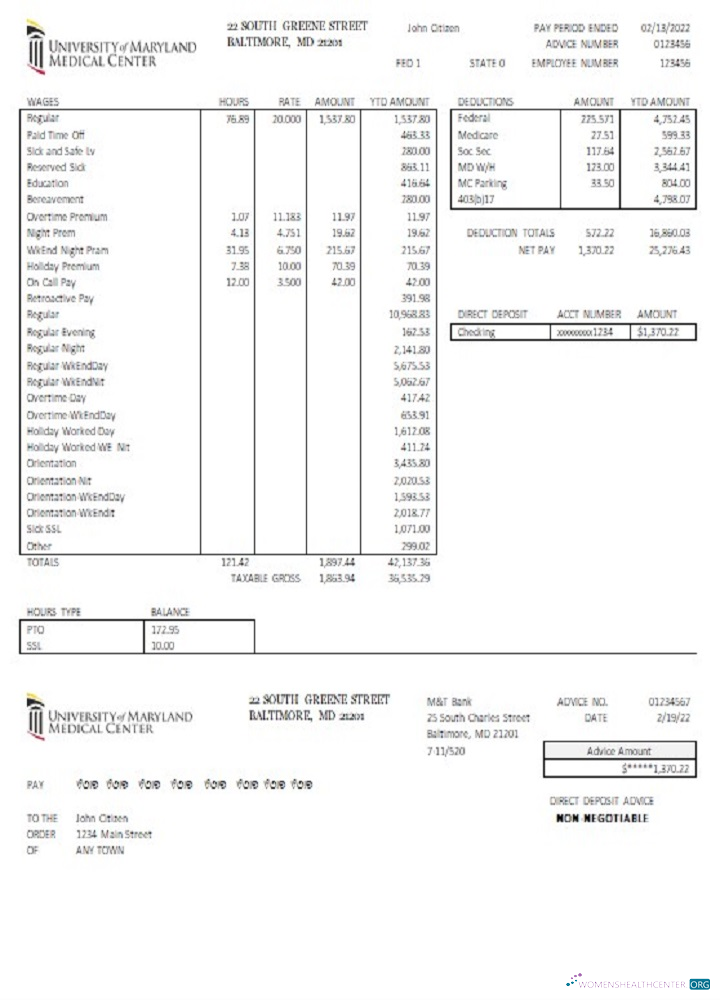 Download USA Maryland University of Maryland Medical system Photoshop template